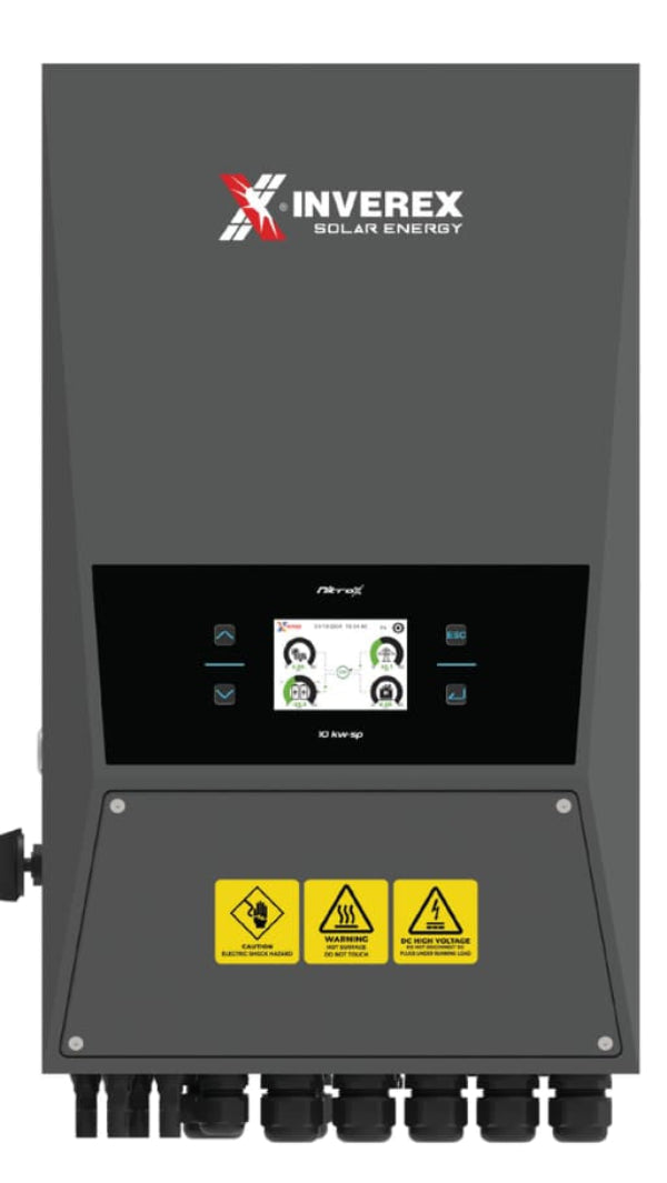 Inverex Nitrox 10KW-48V Hybrid Solar inverter (Single phase) PV 16000W