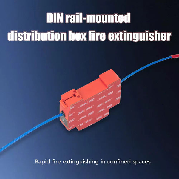 Smart Automatic Fire Extinguisher Module with Temperature Sensing Protection