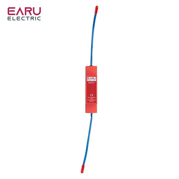 Smart Automatic Fire Extinguisher Module with Temperature Sensing Protection
